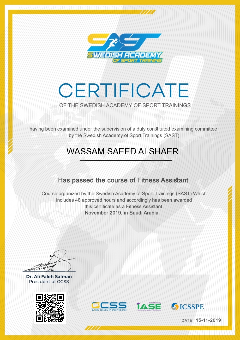 Wassam saeed Alshaer